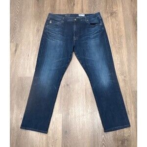 AG Everett Slim Straight Jeans Mens 36X30 Stretch Japan Denim (Tag 38X33)